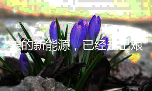 美的新能源,已经走出艰难时刻