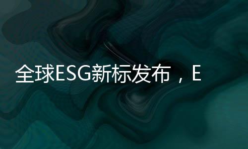 全球ESG新标发布,ESG信披“统一标准”指日可待?