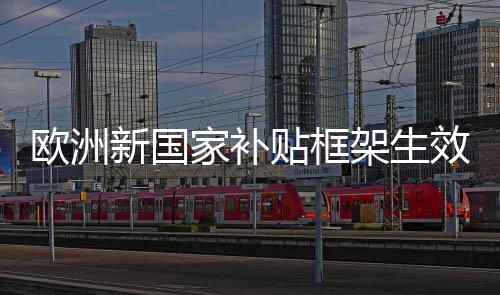 欧洲新国家补贴框架生效,欧洲绿色氢氨醇项目将迎来20